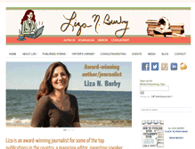 Tablet Screenshot of lizaburby.com